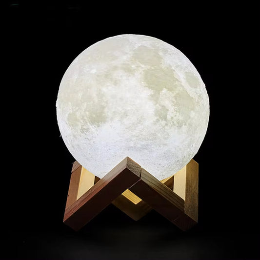 Dropship 3D Print Rechargeable Moon Lamp 